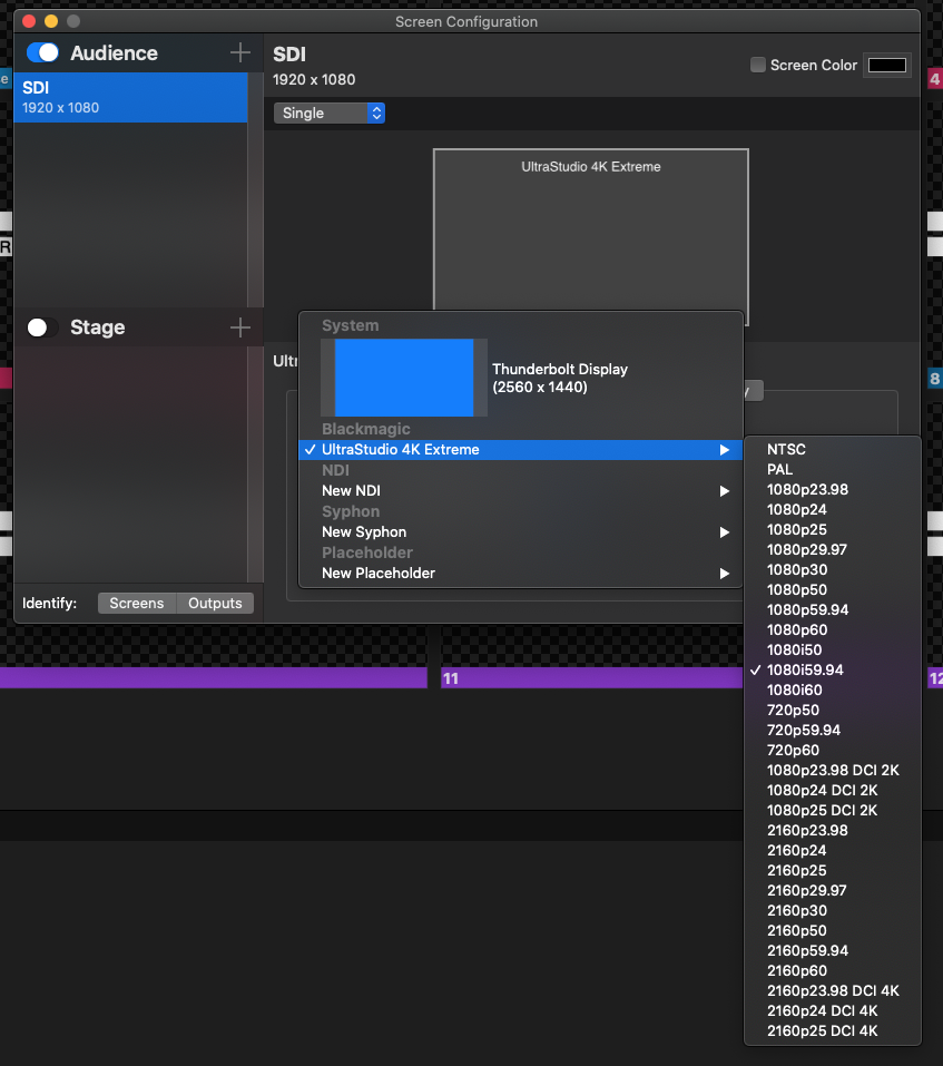 propresenter 7 multiple outputs