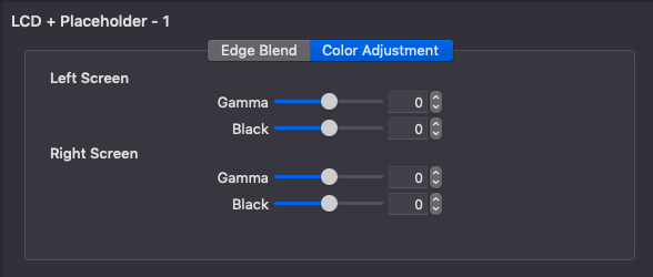 edge blending plus uticreen module