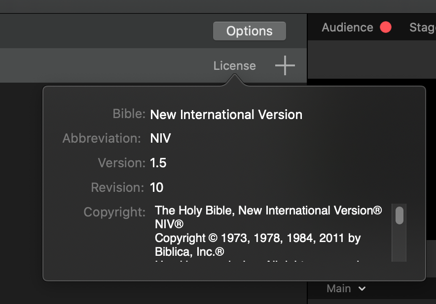 download bible for propresenter